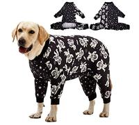 LovinPet Pjs For Dogs Large - Large Dogs, Slim fit, Lightweight Pullover, Dog Pj's, Full Coverage Dog Pajamas, Outer Space Astronaut Print, Pitbull/large breed Pj's /3XL
