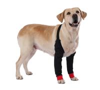 LovinPet Waterproof Front Leg Sleeves,Black,XXL