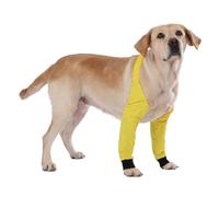 LovinPet Waterproof Front Leg Sleeves,Yellow,L