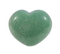 Lovionus89 Natural Green Aventurine Heart Love Chakra Stone,Polished Palm Crystals and Healing Stone (1.8 Inch)