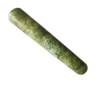 Lovionus89 Scraping Facial Massage Tools, Crystal Jade Gua Sha Handmade SPA Massage Wand for Acupuncture Therapy Stick Point Treatment, Green Jade