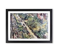 Lovis Corinth Among The Landscape Framed Print | A2 Black Framed Wall Art | Ready to Hang | Modern Nature Picture | Living Room Bedroom Lounge Office