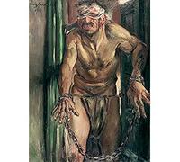 Lovis Corinth Der Geblendete Simson Art Print Canvas Premium Wall Decor Poster Mural
