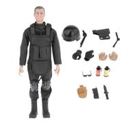LOVIVER 1/6 Scale Action Figure Set, 12 cm Poseable Model Toys with Armament Accessories for Collection, Display and Play
