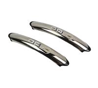 LOVIVER 1 Pair Front Rear Mudguards 27in Accessories Adjustable Parts Protector Stainless Steel Practical Vintage for Road Bike Cycling