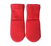 LOVIVER 1 Pair Instep Guard Foot Protector Stretch Body Building Washable Sports Training Protection for Youth Kids MMA, Wrestling, Sparring, L Size Red