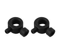 LOVIVER 2Pcs Clamp Collet Reciprocating Saw Lock Heavy Duty Sturdy Metal Power Accessory 8mm Hole Lock Chuck Holder