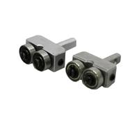 LOVIVER 2Pcs Wood Band Saw Ball Bearing Blade Guides Bandsaw Guide Replacement Wear Resistant Guide Pin for Metalworking Woodworking