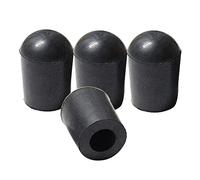 LOVIVER 2x 2 Pieces of Rubber Tipped Musical Instruments with Rubber Tip