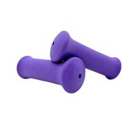 LOVIVER 2x Bike Handlebar Grips Kids Bike Grips Soft Handlebar Grip Handle Bar Wraps for Kids Bikes Scooters Children, Purple
