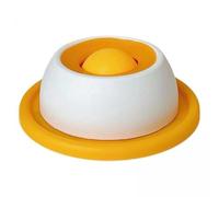 LOVIVER 2x Pet Slow Feeder Food Dispenser Funny Anti Portable Slow Feeding Bowl Interactive Cat Toy for Small Medium Cats Dogs