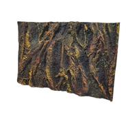 LOVIVER 3D Rock Aquarium Background Simulation Rock Office Modern Amphibian Habitat Accessories Decor Fish Tank Background for Gecko