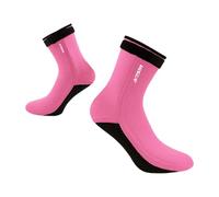 LOVIVER 3mm Neoprene Socks Diving Socks Fitness Accessories Equipment Soft Wetsuit Socks Swim Socks for Swimming Outdoor Sports Beach, Pink S