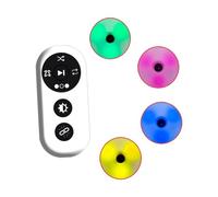 LOVIVER 4 Pieces Reaction Training Lights Speed Agility Response Training LED Interactive Speed Agility Response Equipment for Soccer