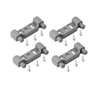 LOVIVER 4 Pieces RV Cupboard Door Catches Replacement Portable Space Saving Lightweight Assembly Reliable Easy to Install Spare Parts