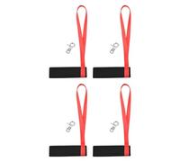 LOVIVER 4Pcs Sport Glove Straps Accessories with Clips Portable Lanyard Ski Handcuffs Glove Leash Wrist Straps for Outdoor Activities, Kids