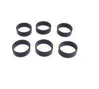 LOVIVER 6-Piece Diving Belt Rings, Diving Belt Loops, Belt Holders, Fixers Made of EPDM Rubber, Lightweight Design for 40mm And 50mm Belts for Freediv, 4 Pcs