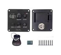 LOVIVER Acoustic Guitar Pickup Guitar Preamp Musical Instrument Portable Sound Hole Guitar EQ Equalizer Pickup for Acoustic Guitar