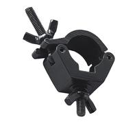 LOVIVER Aluminum Stage Light Clamps for Swivel, Heavy Duty LED Moving Head Lighting clamp, Black for 30 to 36mm