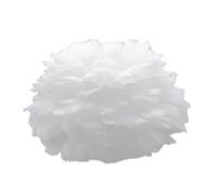 LOVIVER Artificial Feather Light Shade, Lightshade Ceiling Light Shade, Artificial Feather Lampshade for E27 Bulb, White