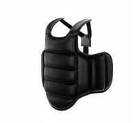 LOVIVER Arts Taekwondo Chest Protector Double-Sided Construction Impact Cushion Sports Gear Polyester Padding Suitable for Adults Kids Arts Exercises , Black And White , M Height 140-160CM