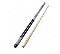 LOVIVER Ash Wood Billiard Cue Shaft 13Mm Glass Tip Break Cue Two Piece Threaded Joint Compact Storage Suitable For Home Game Room Intense Practice