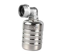 LOVIVER Automatic Water Level Control Float Valve, Replace, Professional Portable, Practical, Stainless Steel, Easy to Install, Side Inlet, 1 inch Interface