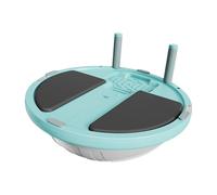 LOVIVER Balance Ball Half Exercise Ball Semi Circular with Resistance Bands Balance Training Tool for Fitness Strength Training, Blue