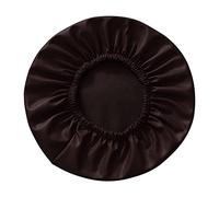 LOVIVER Bar Stool Cover Waterproof PU Leather Elastic Chair Protector Round Seat Cushion Sleeve Stool Slipcover for Salon Hotel Bar Home, Coffee