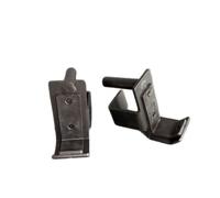 LOVIVER Barbell Hook Rack Hook Weight Bar Holder Gym Hook with Front Cradle to Prevent Roll Off and Round Locating Pin Suitable for Home Gym Strength Training, Size to 3