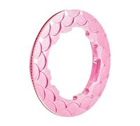 LOVIVER Bike Cassette Lock Road Bike Part Repair Equipment Cycling Accessories Cassette Lock Cover for Base System Outdoor, Pink