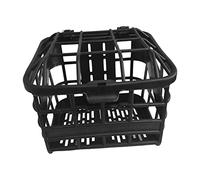 LOVIVER Bikes Basket Front Rear Hanging Bike Pannier Wire Mesh Basket with Lids Storage Cargo Rack Bag for Women's and Men's, Travel, Riding