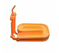 LOVIVER Billiards Ball Setter Pool Table Ball Arranger Quick Setup Practice Tool Anti-Slip Base Easy Release Suitable for Pool Enthusiasts Billiard, Orange, Seamed