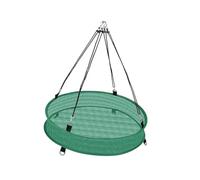 LOVIVER Birdseed Hoop, Bird Seed Catcher Tray, Lightweight Mesh Funnel Hanging Hoop Platform, Reduces Waste for Outdoor Patio