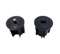 LOVIVER Blind Clutch Plug Rod End Cap Switch End Plugs Window Shade End Plug Blind Fittings for Roller Blind Office Home Use, Black 2.8cm