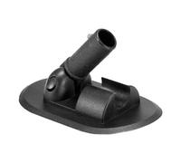 LOVIVER Boat Inflatable Boat Paddle Holder Bracket Mount Rest With Adjustable Swivel Structure Nylon Build Stable Support Suitable for lake trips river runs coastal outings