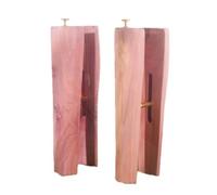 LOVIVER Boot Shaper Cedar Boot Stretcher Boot Tree Boot Keeper with Telescopic Metal Adjuster Custom Tension Maintains Upright Form suitable for tall boots organization closets shoe racks