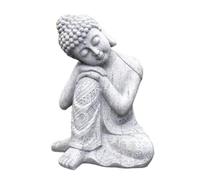 LOVIVER Buddha Statue Resin Resting Figurine indoor and outdoor Home Ornaments