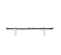 LOVIVER Cabinet Door Handle Drawer Pull Knob Hardware Bamboo Theme Solid Brass Piece Comfortable Grip Vintage Carved Finish Suitable for Cupboard Doors, Array, Color to 2, 128mm