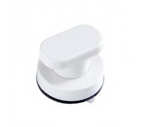 LOVIVER Cabinet Handle Drawer Pull Door Handle Cupboard Knob with Modern Look Sleek Profile Finish Suitable for Contemporary Decor Minimalist interiors Home Renovation, White, Round Suction Handle