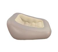 LOVIVER Camping Inflatable Lounger Couc,Outdoor Folding Inflatable Sofa Chair for Outside Holiday Lawn Movies Music Festival Leisure, Gray