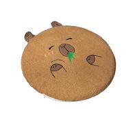 LOVIVER Capybara Seat Cushion Stuffed Capybara Animal Chair Pad Zipper Comfortable Memory Foam Cushion Seat Pad for Shop Gaming Chair, Style D