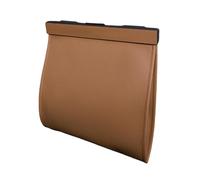 LOVIVER Car Trash Bag Auto Garbage Can Automobile Supplies Portable Car Interior Accessories Organizer for Snacks Keys Drinks, brown