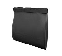 LOVIVER Car Trash Bag Auto Garbage Can Automobile Supplies Portable Car Interior Accessories Organizer for Snacks Keys Drinks, black
