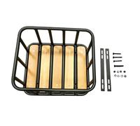 LOVIVER Cargo Basket Metal Carrier Large Capacity Premium Versatile Easy Installation Convenient Bike Rack Sundries Organizer