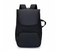 LOVIVER Carrier Tennis Racket Backpack Badminton Bag Athletic Pack Canvas Construction with Shoulder Carry Comfort Suitable for Practice Days Short Trips Everyday outings Commuting, Black, Black