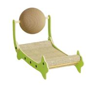 LOVIVER Cat Scratching Lounge Sofa, Pet Lounger Furniture Protection, Chaise Cats Scratcher Ball Cat Bed for Dogs Sleeping