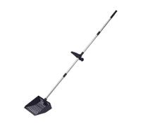 LOVIVER Chicken Poop er Chicken Coop Cleaning Tool, Carbon Steel, Sifting Spade Litter for Pet Areas, Stable, Sand