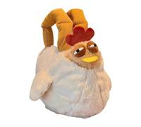 LOVIVER Chicken Purse for Women Cartoon Cute Soft Tote Novelty Vacation Shopping Hen Bag