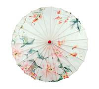LOVIVER Chinese Oiled Paper Umbrella Antique Classical Dance Umbrella for Party, Costume, Style E